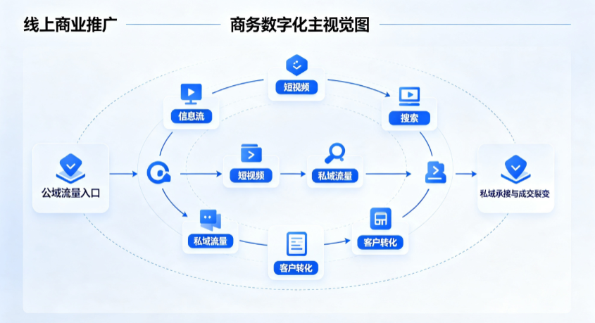 魏县线上商业推广怎么做？全域流量闭环搭建与低成本转化实战指南